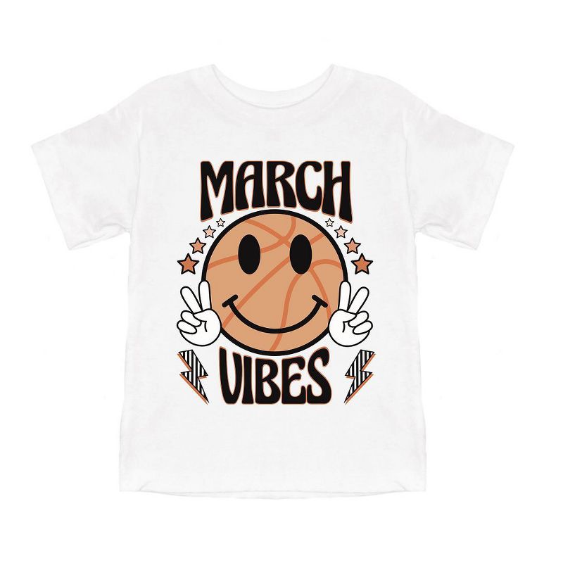 تي شيرت كرة السلة للشباب بأكمام قصيرة من Juniper Shop March Vibes