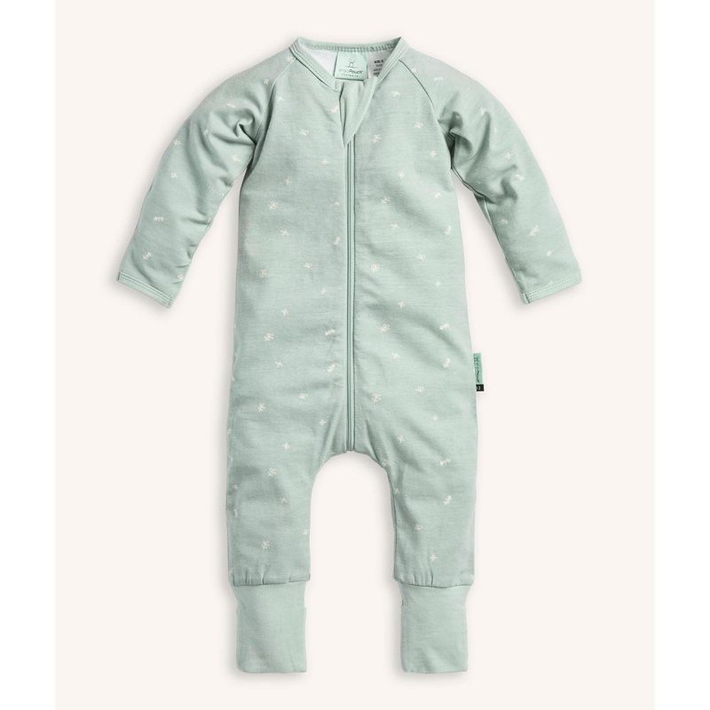 ergoPouch Long Sleeve Romper 1.0 TOG Sage