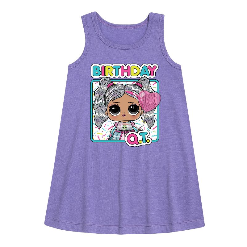 Girls' - LOL Surprise! - Birthday QT Graphic Sleeveless Aline Dress