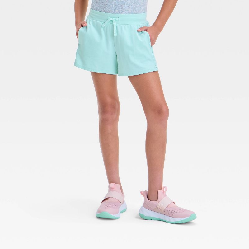 Girls' Soft Stretch Shorts - All In Motion™