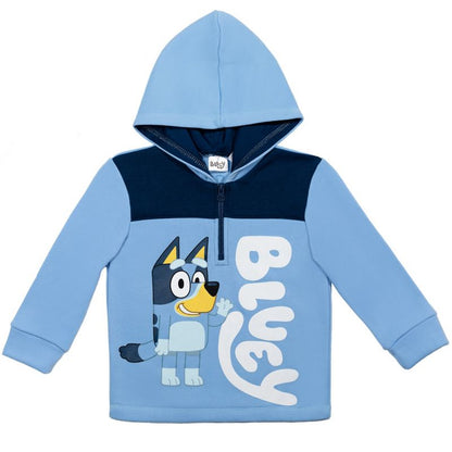 Bluey Fleece Half Zip Hoodie Toddler