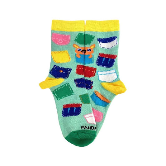Baby Kangaroo in Pocket Socks - from the Sock Panda (Ages 3-7)