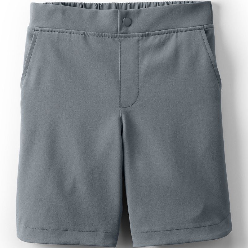 شورت رياضي من Lands' End للأطفال بنقشة