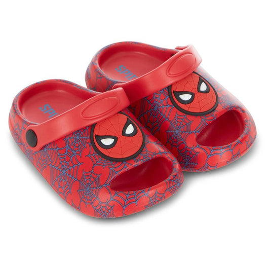 Marvel Spiderman Kids EVA Clog - Molded Open Toe EVA Clog Shoes for Boys & Girls Featuring Spiderman, Captain America, and Ironman