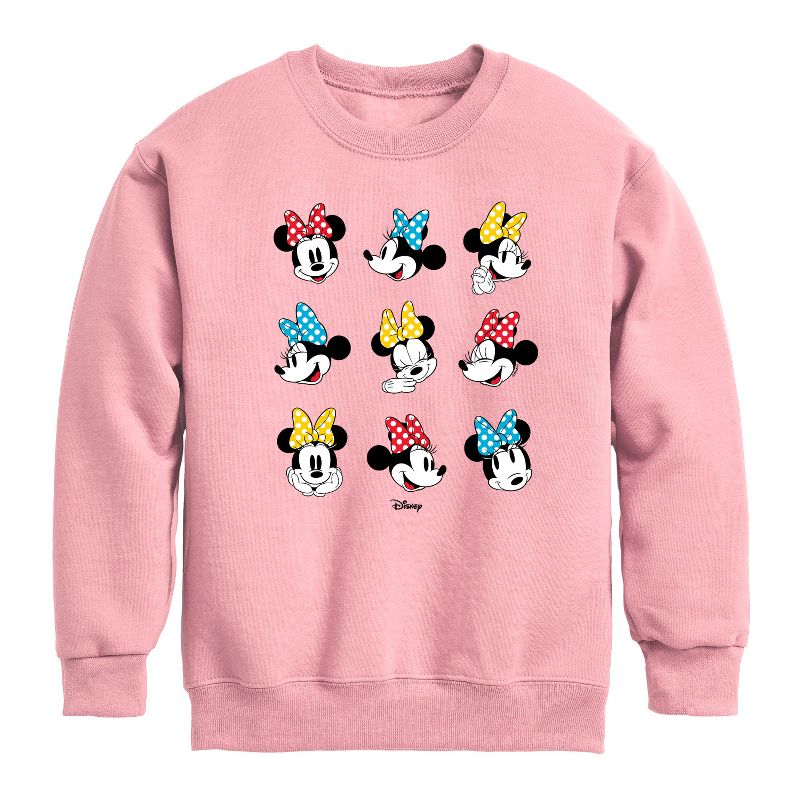 Boys' - Disney - Mickey & Friends Graphic Long Sleeve Fleece Sweatshirt