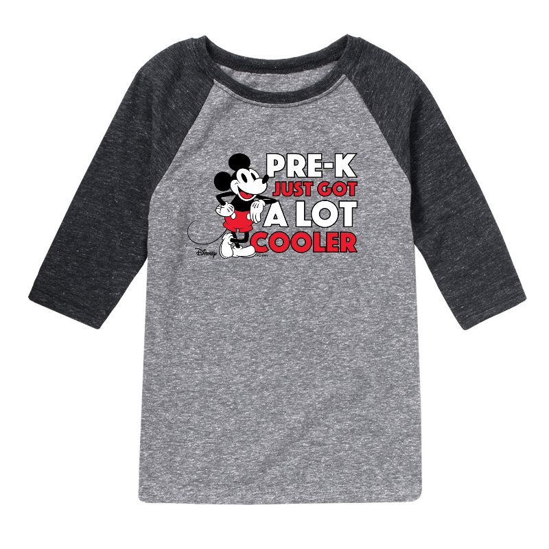 Boys' - Disney - Just Got A Lot Cooler Pre K Raglan Graphic T-Shirt