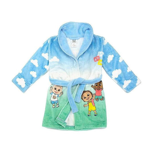 رداء Cocomelon JJ Playtime المصنوع من الصوف المحشو للأولاد والبنات الصغار