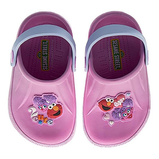 Sesame Street Elmo & Abby Caddaby Dual Sizes Boys/Girls Clogs (Toddlers)