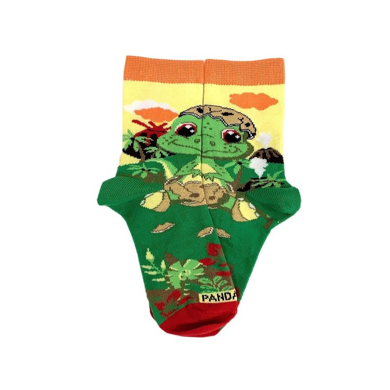 Egg Shell Baby Dinosaur Socks - from the Sock Panda (Ages 3-7)