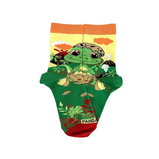 Egg Shell Baby Dinosaur Socks - from the Sock Panda (Ages 3-7)