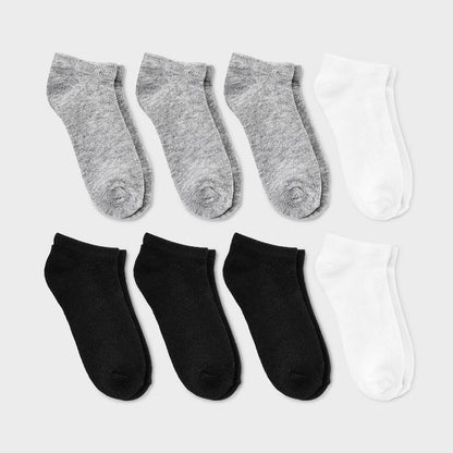 Kids' 8pk Low Cut Socks - Dealworthy™