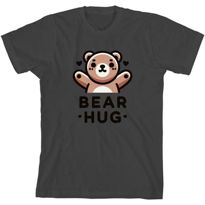 تي شيرت Bear Hug للشباب برقبة دائرية وأكمام قصيرة