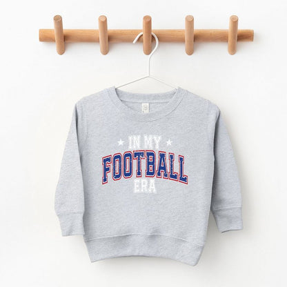 متجر جونيبر في عصر كرة القدم - سويت شيرت أزرق للشباب فائق النعومة برسومات جرافيكية