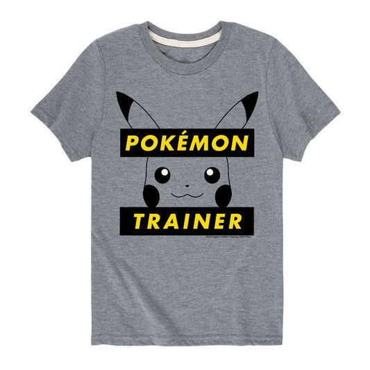 Boys' - Pokémon - Pikachu Trainer Short Sleeve Graphic T-Shirt