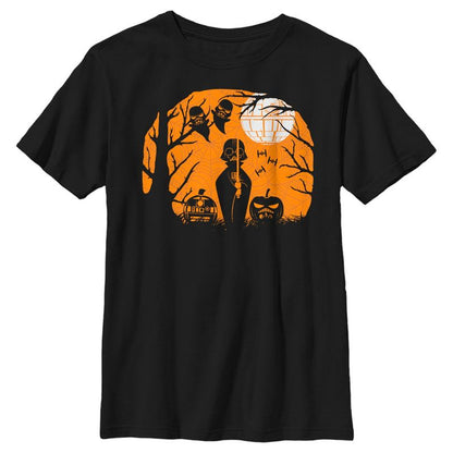 Boy's Star Wars Halloween Darth Vader Scene T-Shirt