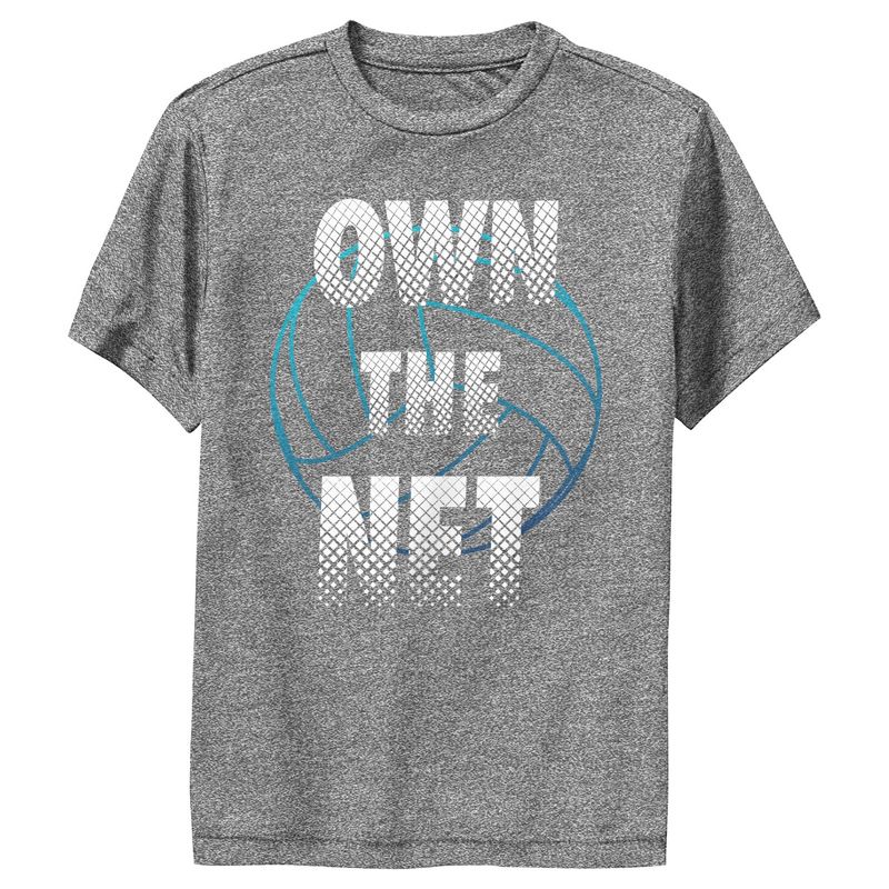 Boy's Lost Gods Own the Net Volleyball Performance Tee