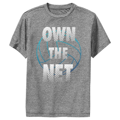 Boy's Lost Gods Own the Net Volleyball Performance Tee