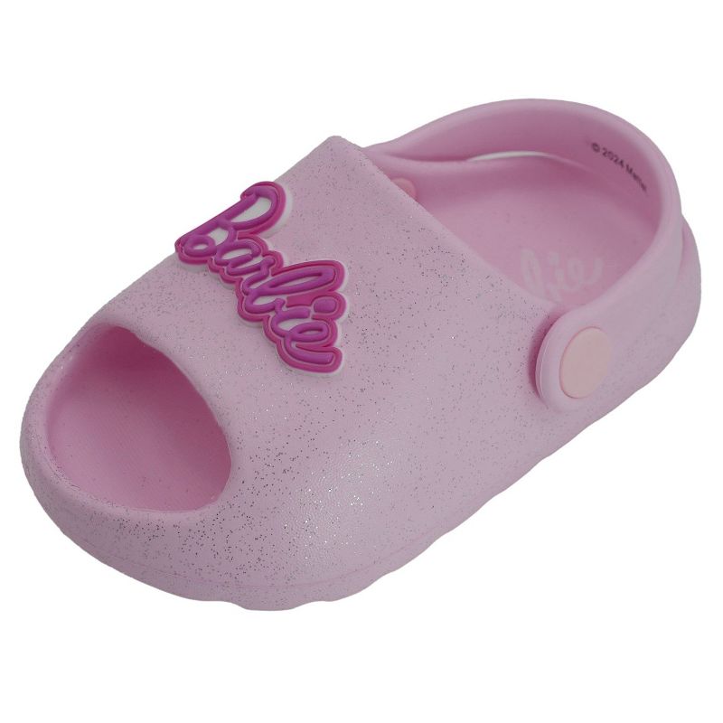 Barbie Toddler Girls' Cloud Slide Sandals