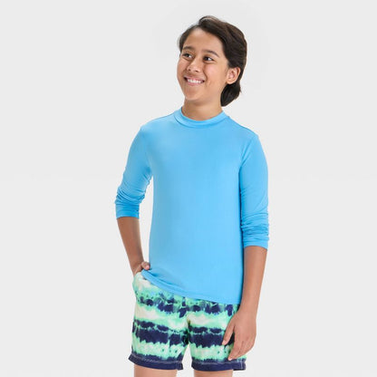 Boys' Solid Rash Guard Top - Cat & Jack™