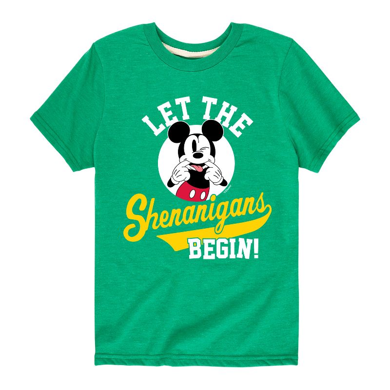 Boys' - Disney - Let The Shenanigans Begin Short Sleeve Graphic T-Shirt