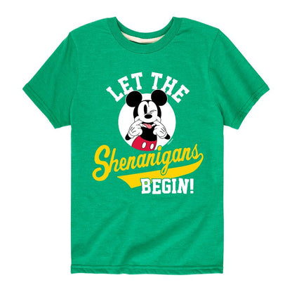 Boys' - Disney - Let The Shenanigans Begin Short Sleeve Graphic T-Shirt
