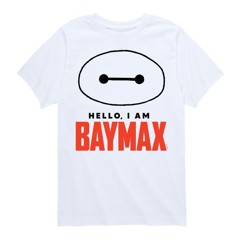 Boys' - Disney - Big Hero 6 Hello I Am Baymax Short Sleeve Graphic T-Shirt