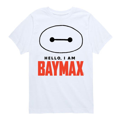 Boys' - Disney - Big Hero 6 Hello I Am Baymax Short Sleeve Graphic T-Shirt