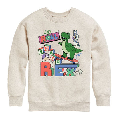 Boys' - Disney - Toy Story Graphic Long Sleeve Fleece Sweatshirt