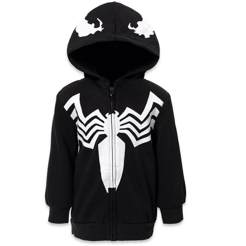 Marvel Spider-Man,Spider-Verse Fleece Zip Up Hoodie Little Kid to Big Kid