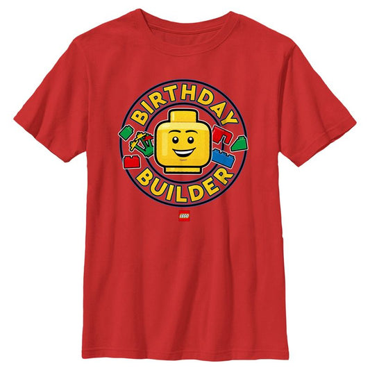 تي شيرت LEGO® Birthday Builder للأولاد