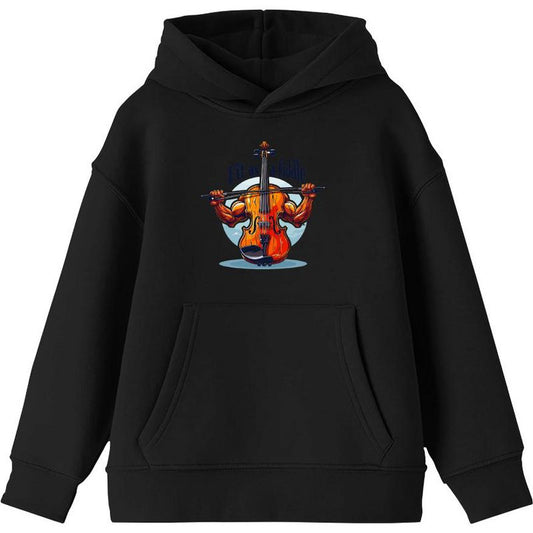 Fit as a Fiddle Violin Youth Long Sleeve Hoodie