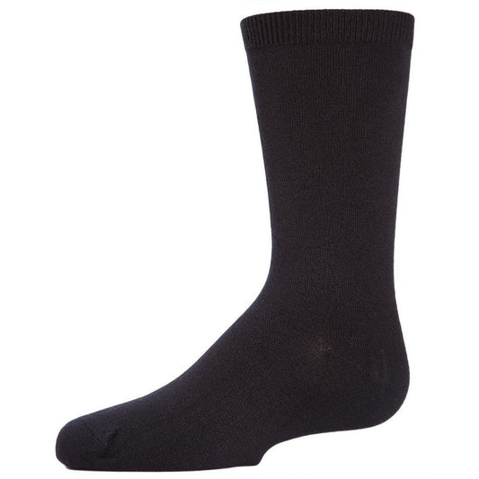 Memoi Kids' Basic Modal Crew Socks