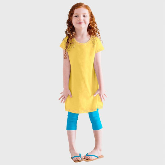 City Threads Soft Knit Jersey Girls Cap Sleeve Dress - USA-Made (Part 2)