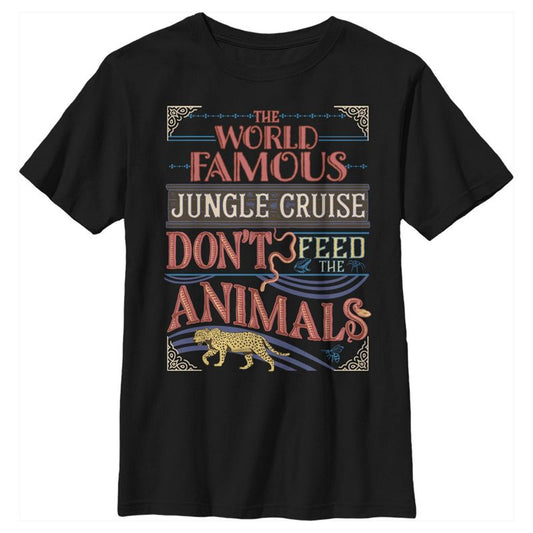 Boy's Jungle Cruise World Famous Retro Logo T-Shirt