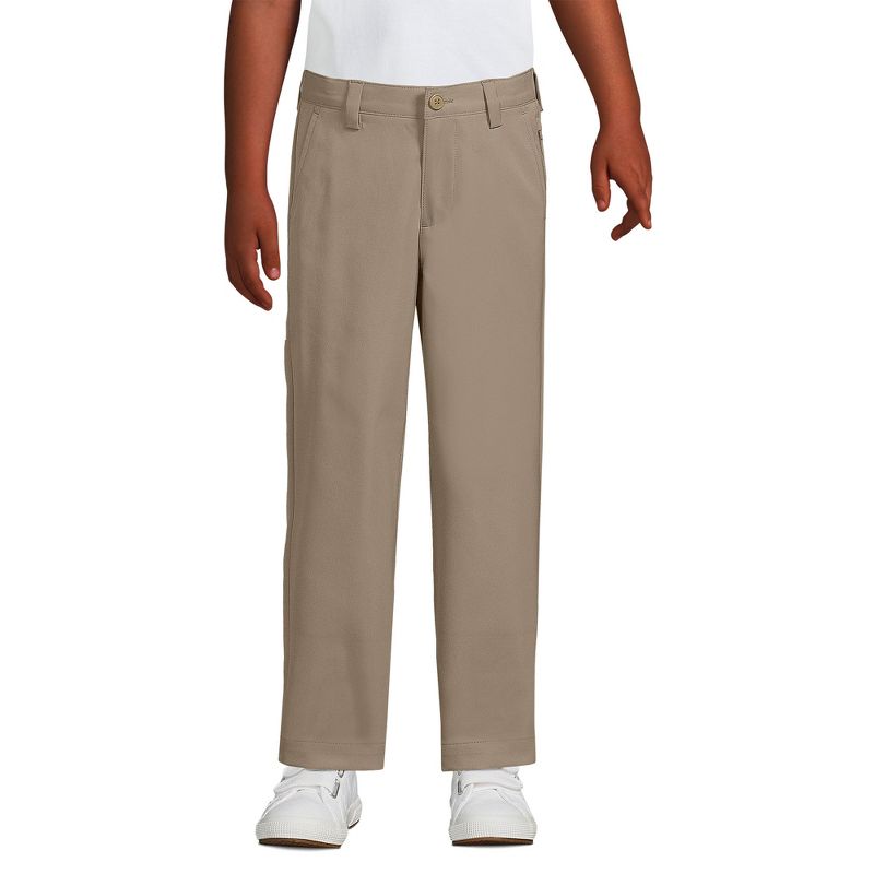 بنطال تشينو رياضي للأطفال من Lands' End Iron Knee