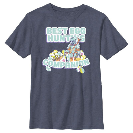 Boy's Star Wars: The Mandalorian Best Egg Hunt Duo T-Shirt