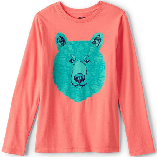 قميص Lands' End Kids Graphic T (الجزء الثاني)