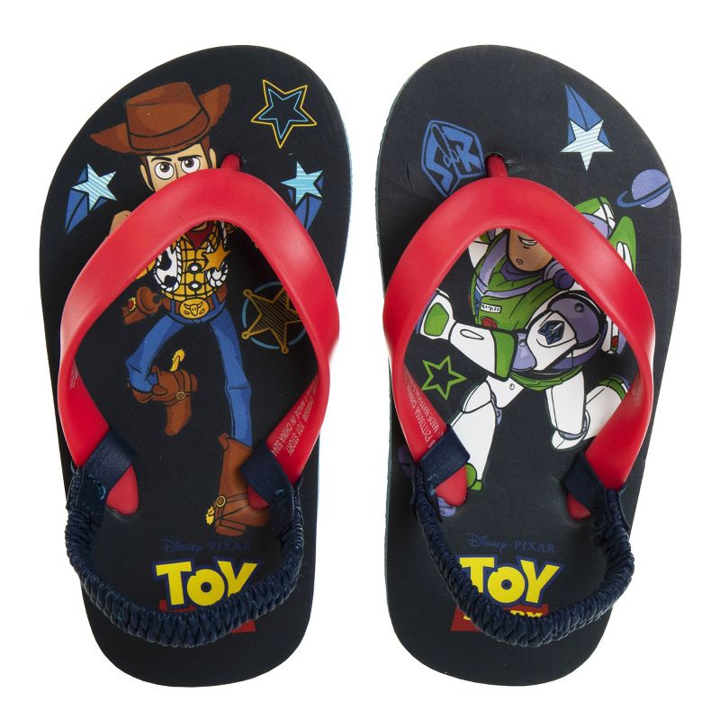 Disney characters flip flop Boys sandals water shoes - Minnie Moana ToyStory Frozen Cars thong beach slides summer slip on quick dry toddler