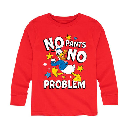 Boys' - Disney - No Pants No Problem Long Sleeve Graphic T-Shirt