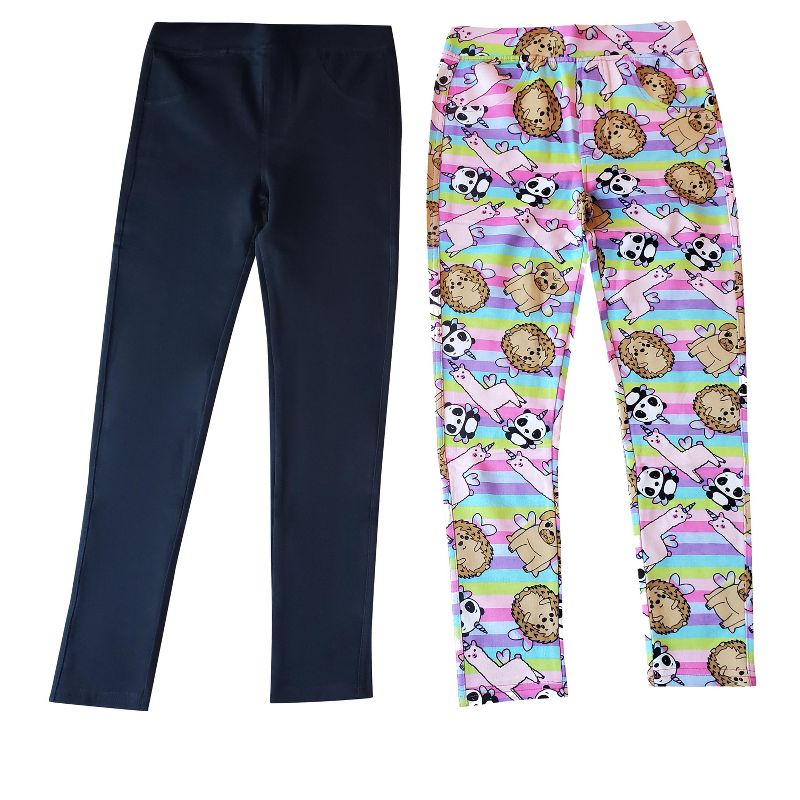 Just Love Girls Jeggings Leggings (Pack of 2)