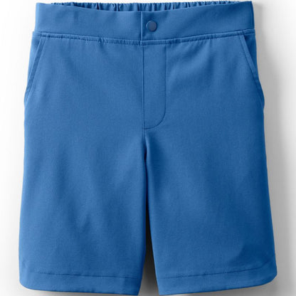 شورت رياضي من Lands' End للأطفال بنقشة