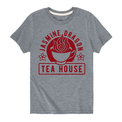 Boys' - Avatar: The Last Airbender - Jasmine Dragon Tea Short Sleeve Graphic T-Shirt