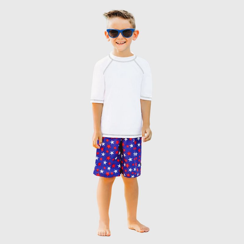 City Threads Boys UPF 50+ Short Sleeve Rashguard - USA-Made (Part 2)