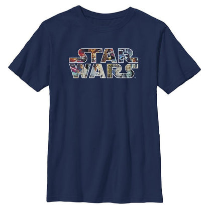 Boys Star Wars Epic Logo T Shirt