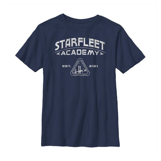 Boy's Star Trek Starfleet Academy Emblem Est. 2161 T-Shirt