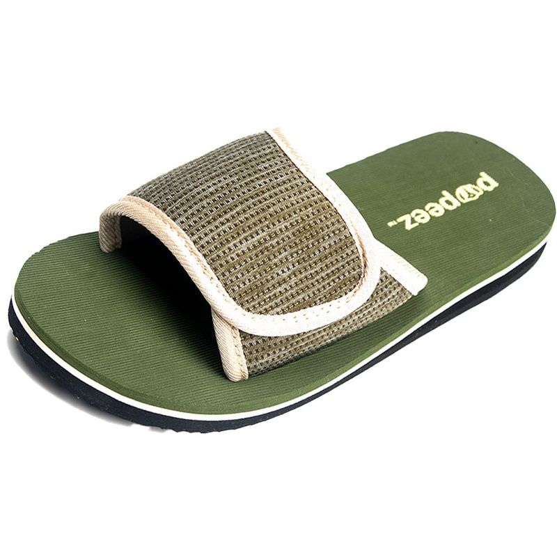 Roxoni Boys Open Toe Slipper Sandals for Indoor/Outdoor Fashion Father and Son Matching Slippers