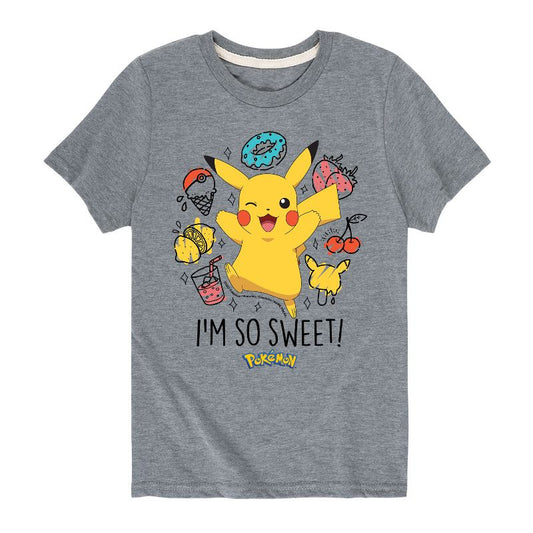Boys' - Pokémon - I'm So Sweet Short Sleeve Graphic T-Shirt