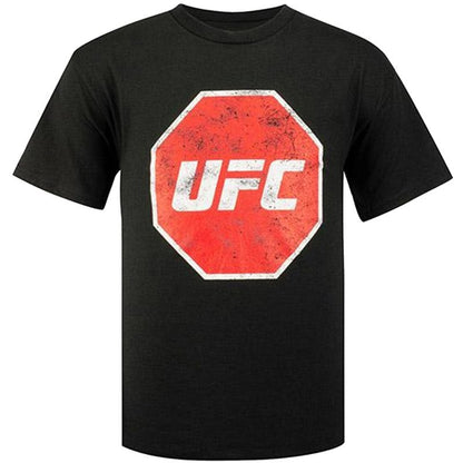تي شيرت UFC للأولاد بشعار جرافيكي ممزق