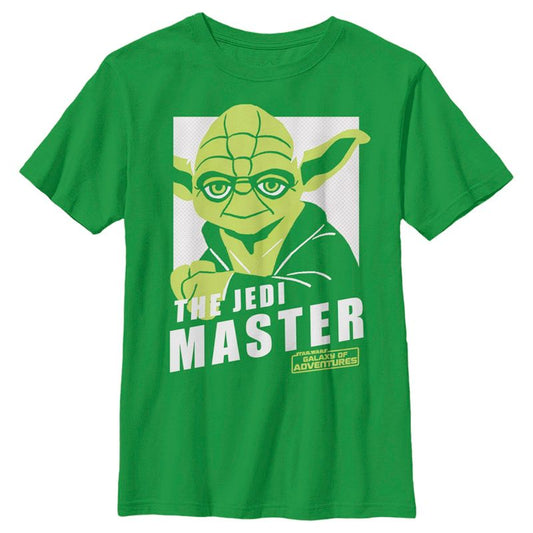 Boy's Star Wars: Galaxy of Adventures Yoda The Jedi Master T-Shirt