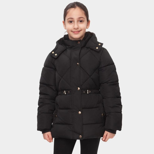 Rokka&Rolla Girls' Quilted Coat Puffer Jacket
